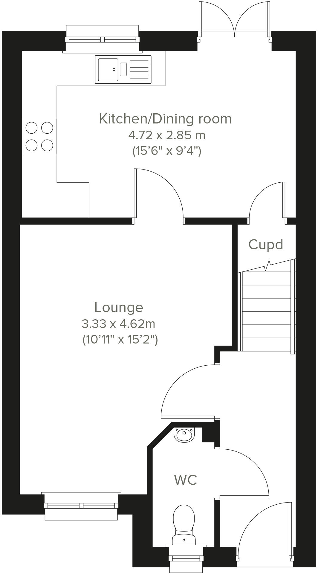 Newbyres Crescent,
Gorebridge,
Midlothian,
EH23 4US floorplan