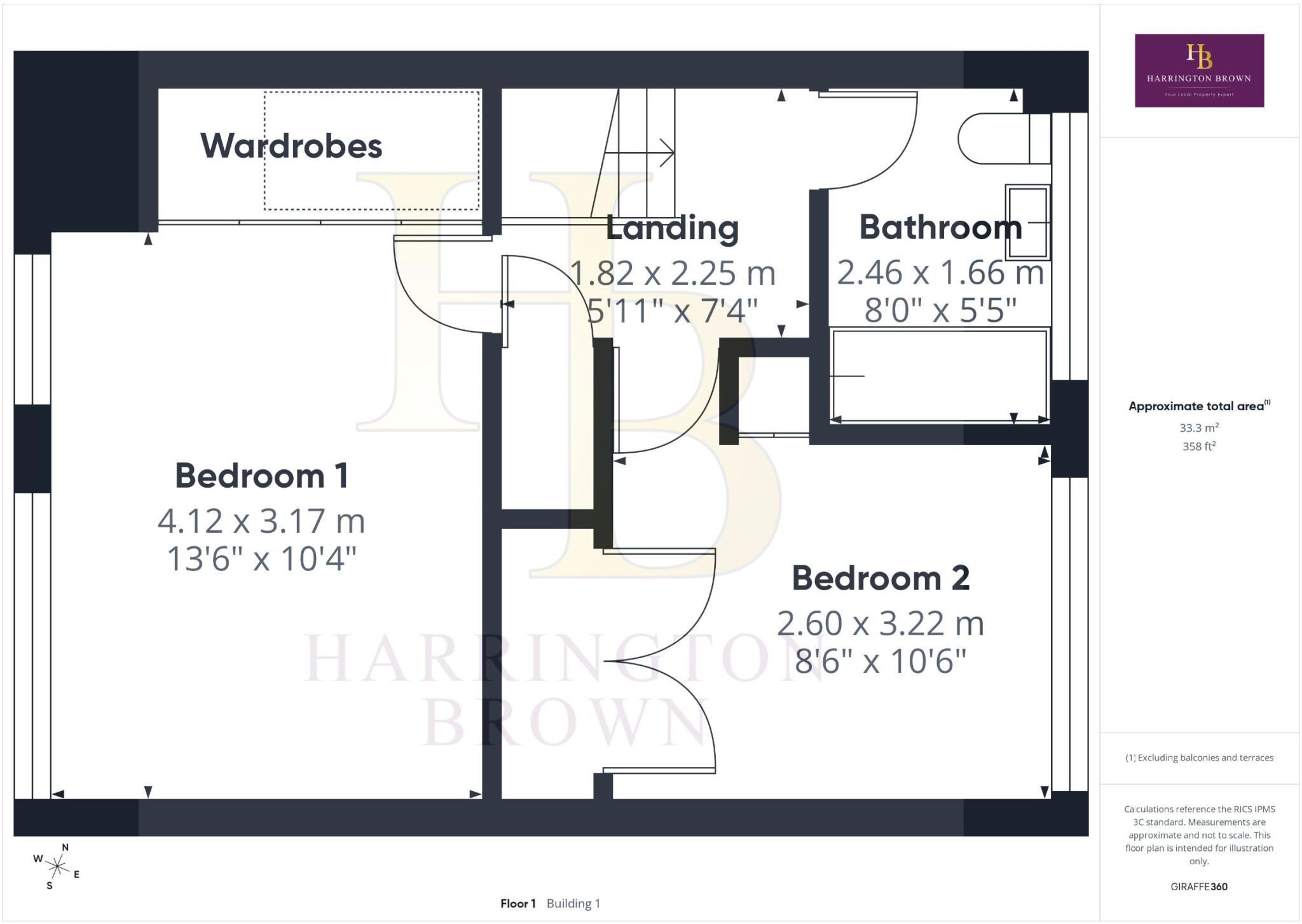 Wordsworth Gardens, Dipton floorplan