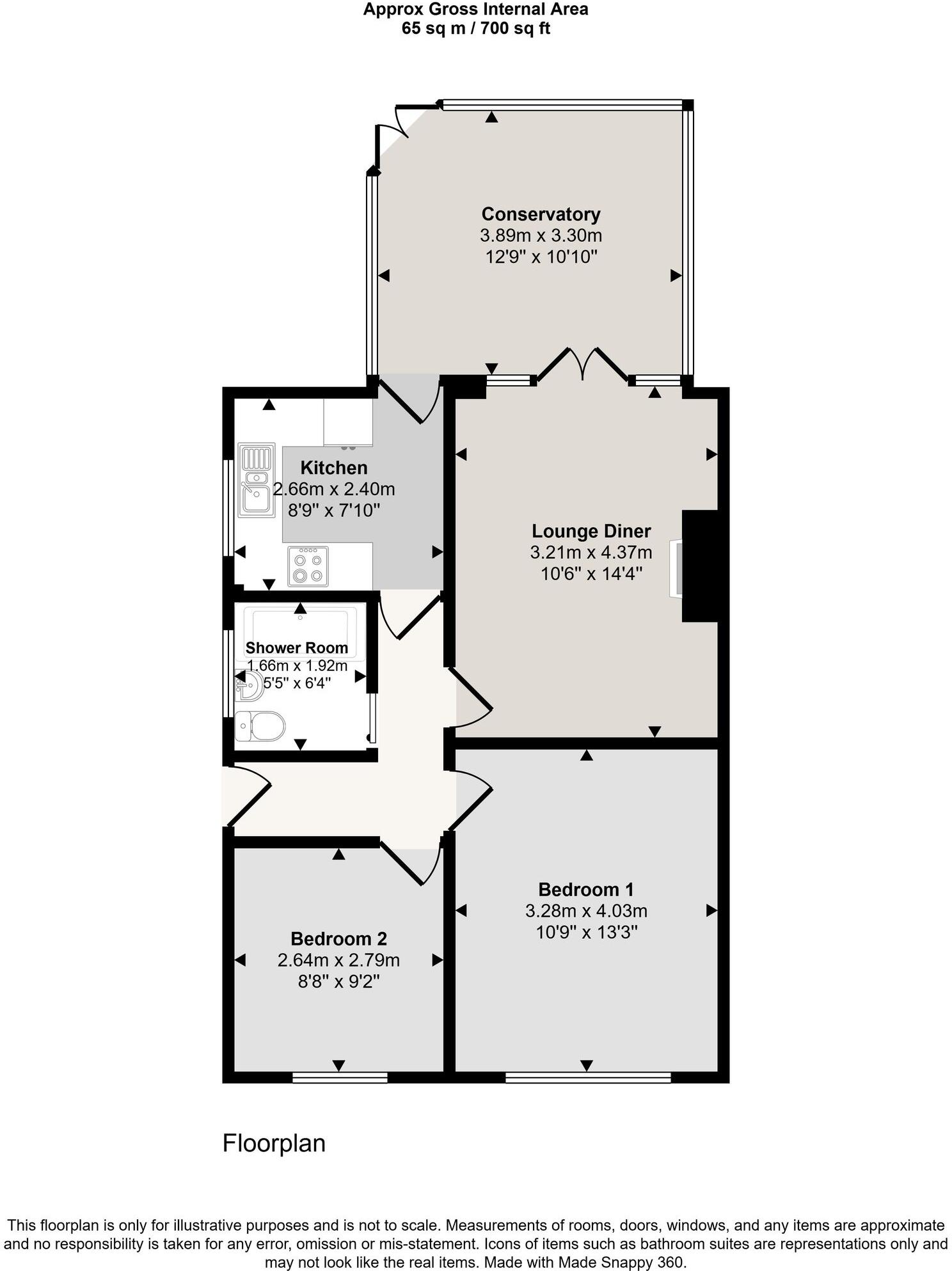 Sandy Lane, Irlam, M44 floorplan