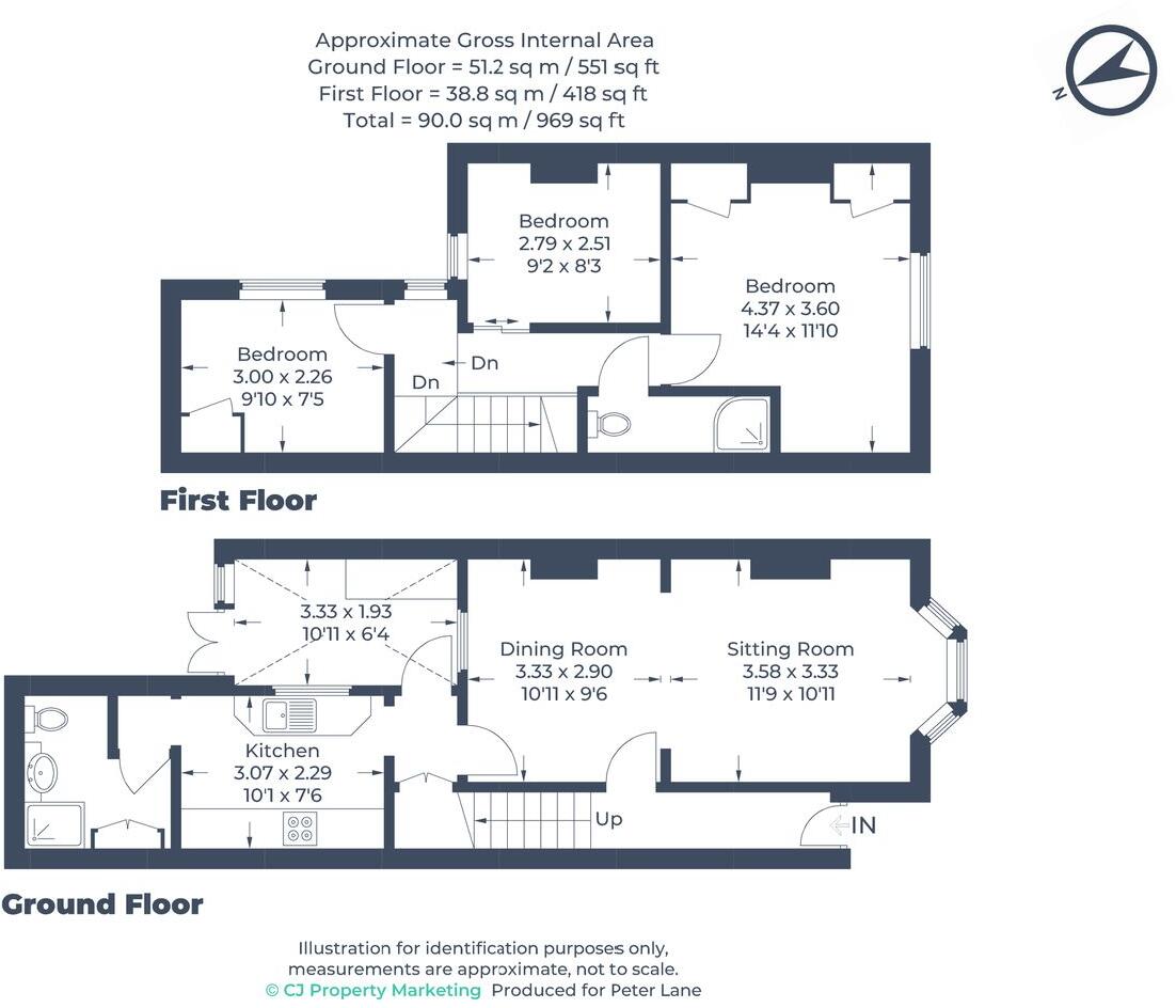 Avenue Road, St Neots, PE19 floorplan