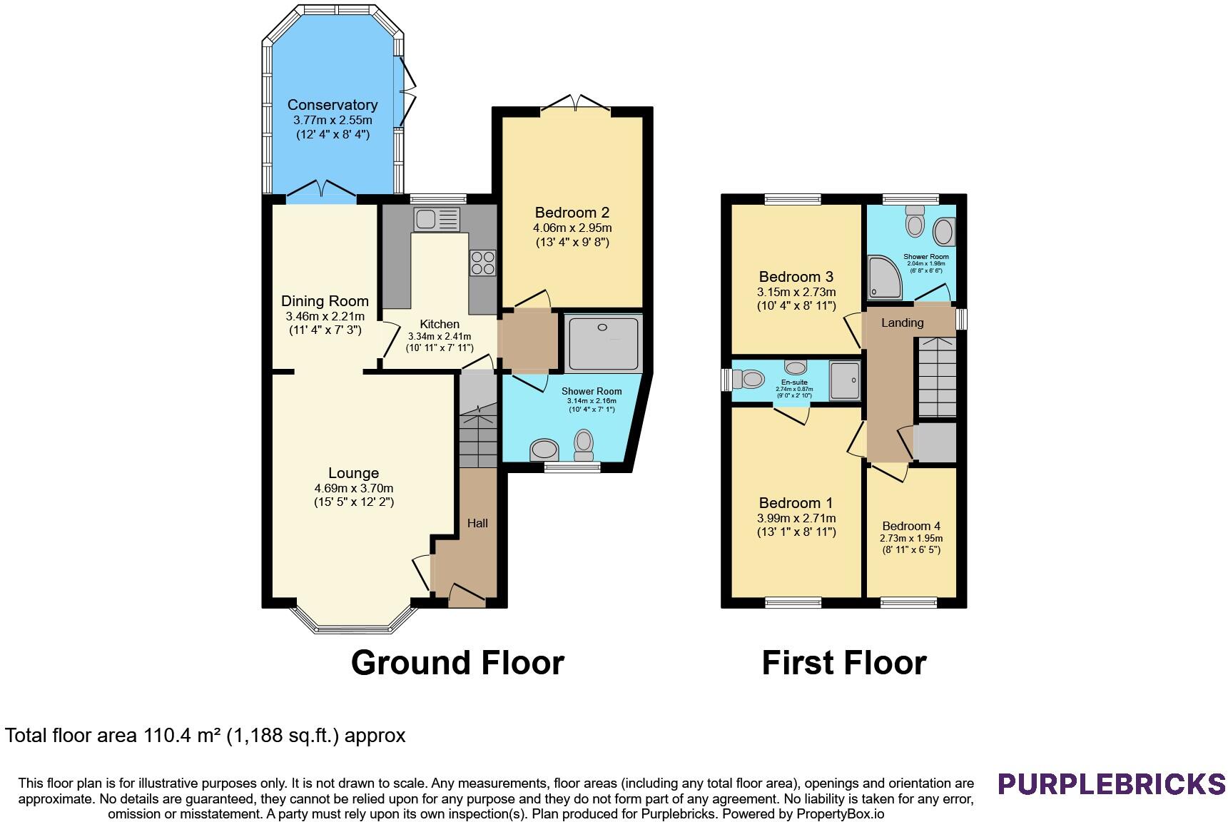 Twigden Close, Liverpool, L10 floorplan