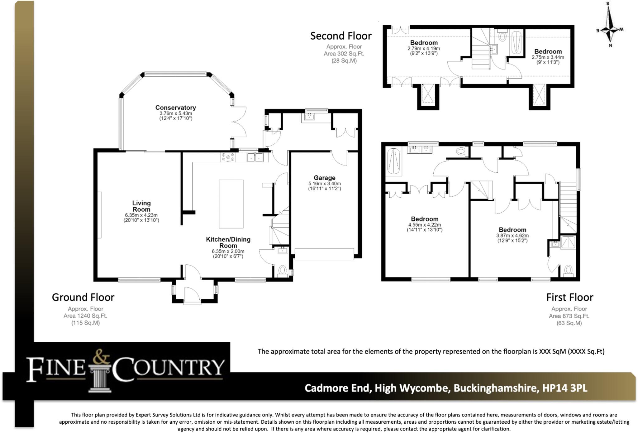 Cadmore End, High Wycombe, Buckinghamshire, HP14 floorplan