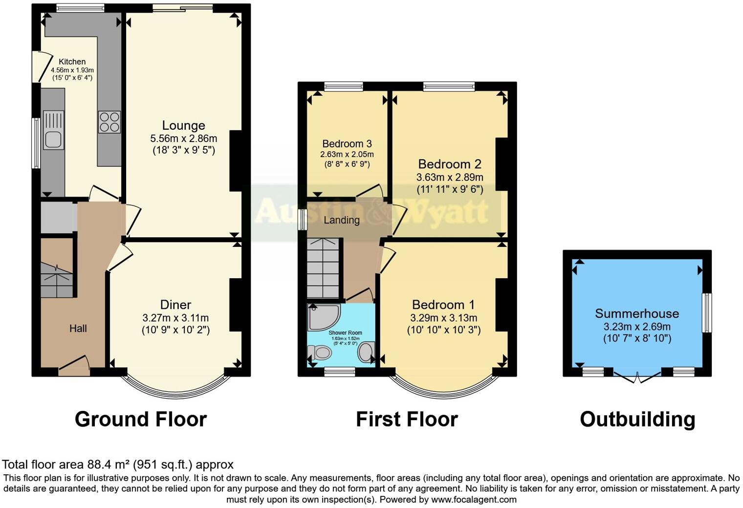 St. Michaels Road, Totton, Southampton, Hampshire, SO40 floorplan