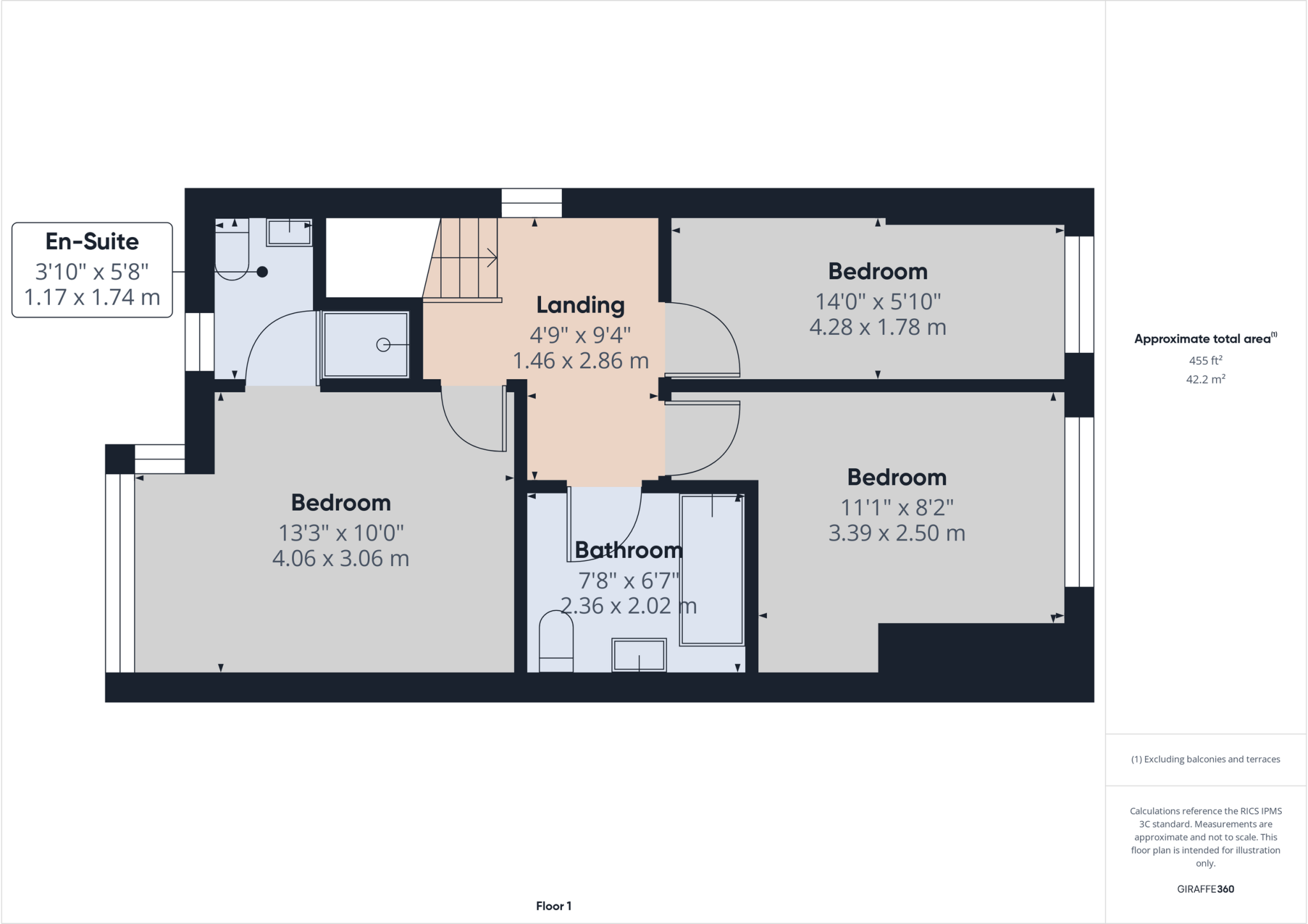 Sutton Lane, Hilton floorplan