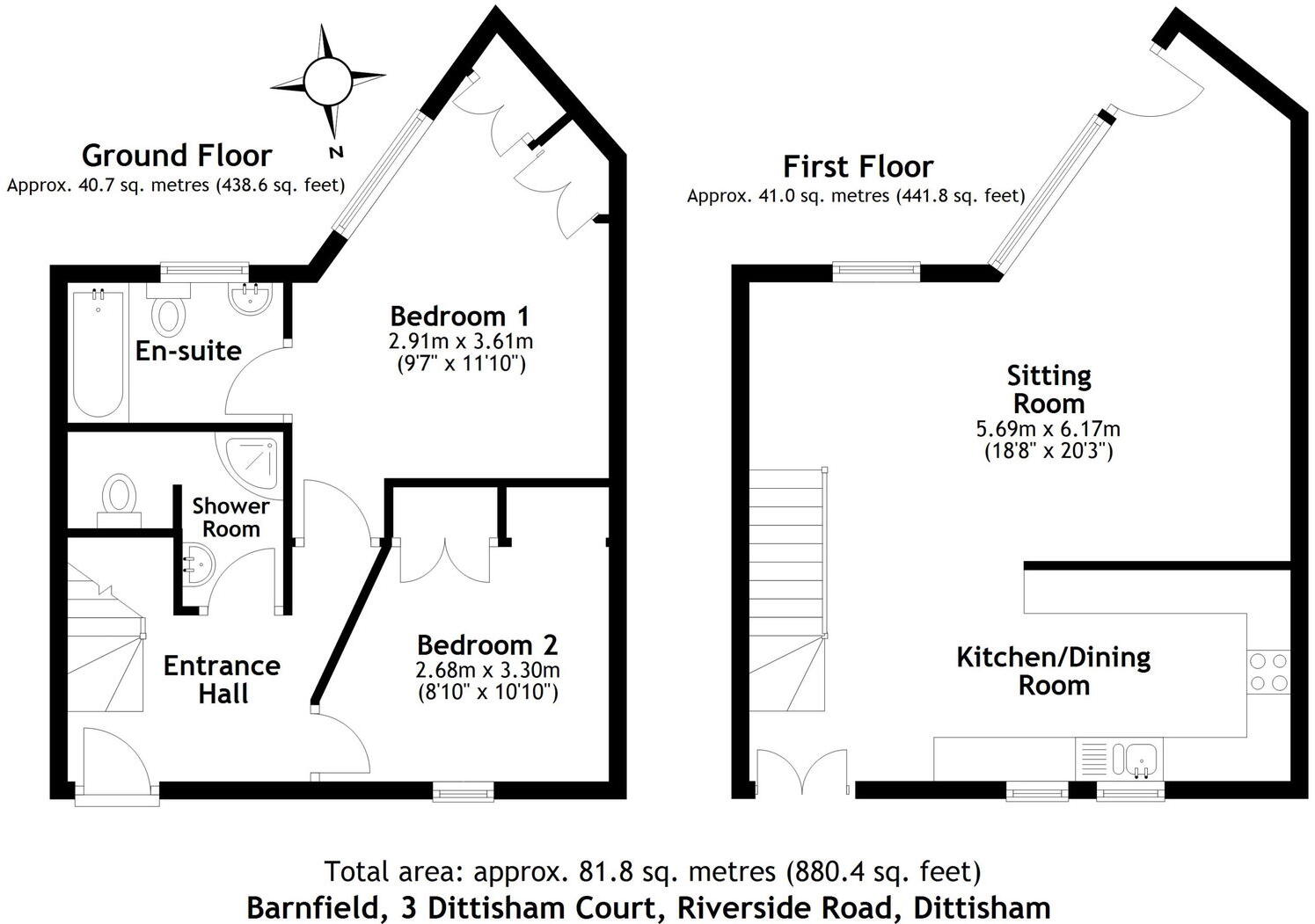 3, Dittisham Court, Dittisham floorplan