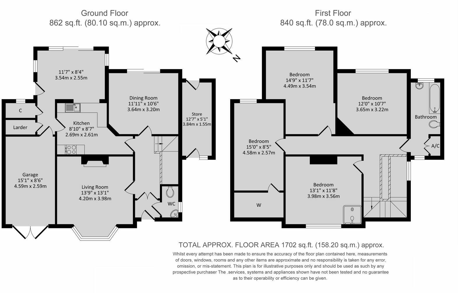 142 Oxford Road floorplan