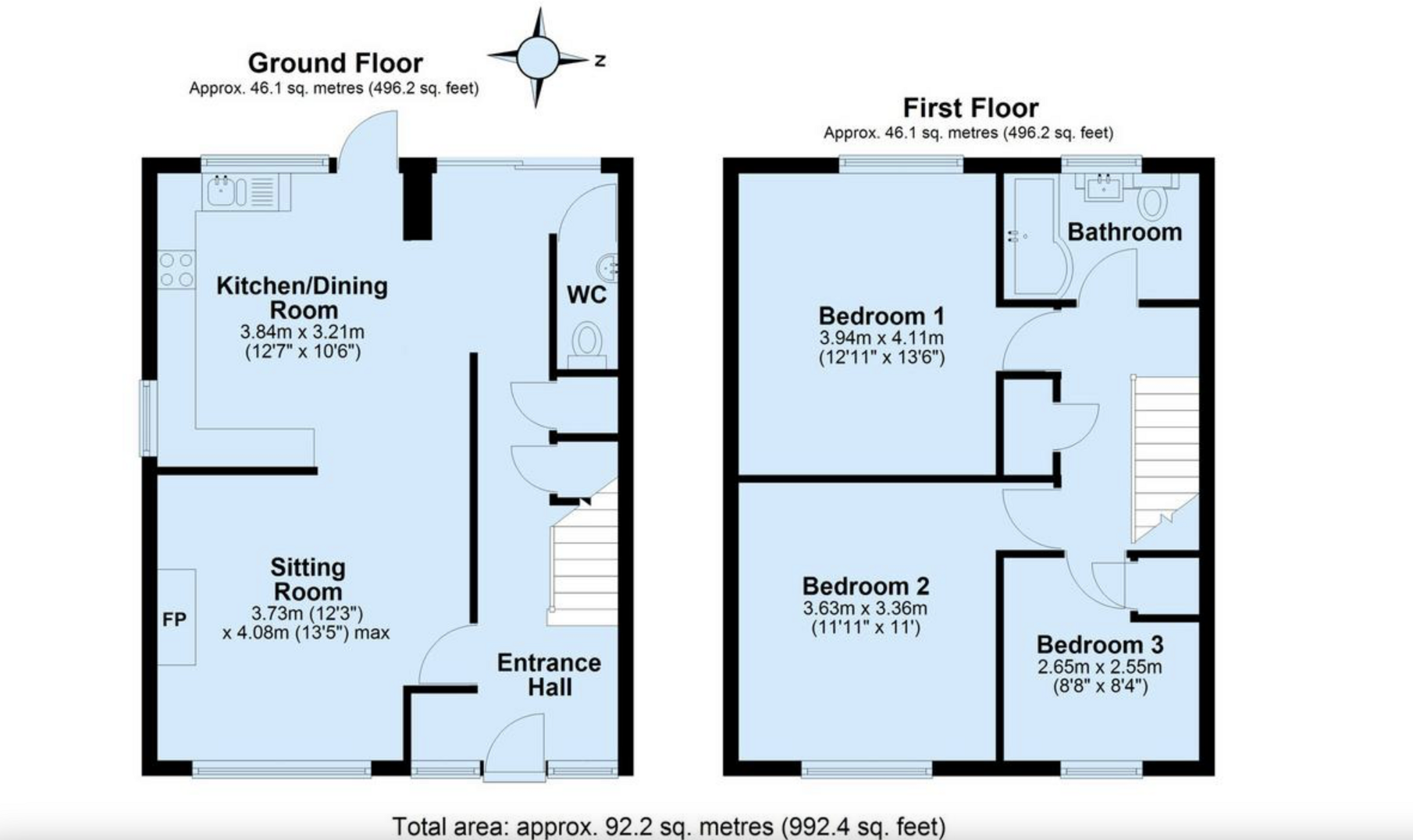 Crispin Road, Kingsbridge floorplan