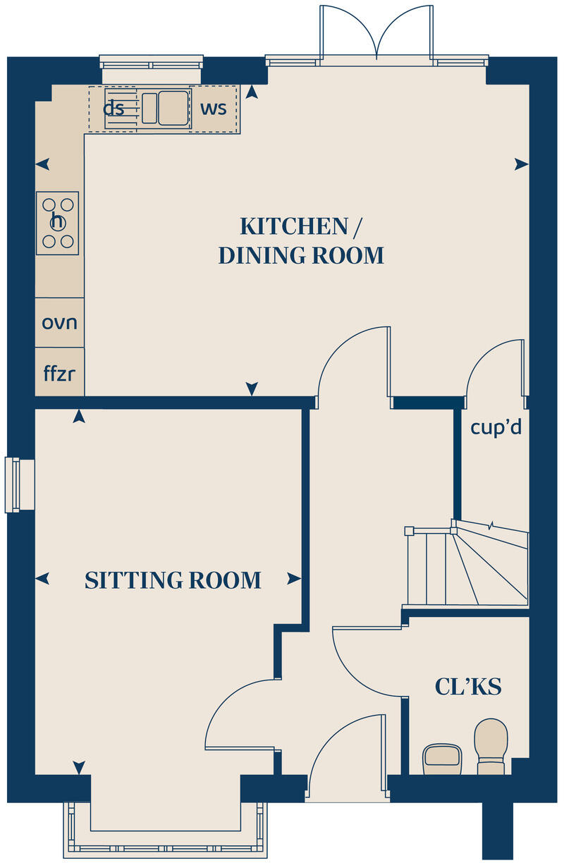 Collingwood Park, Holden Fold,
Darwen, 
Lancashire, 
BB3 3AU
 floorplan