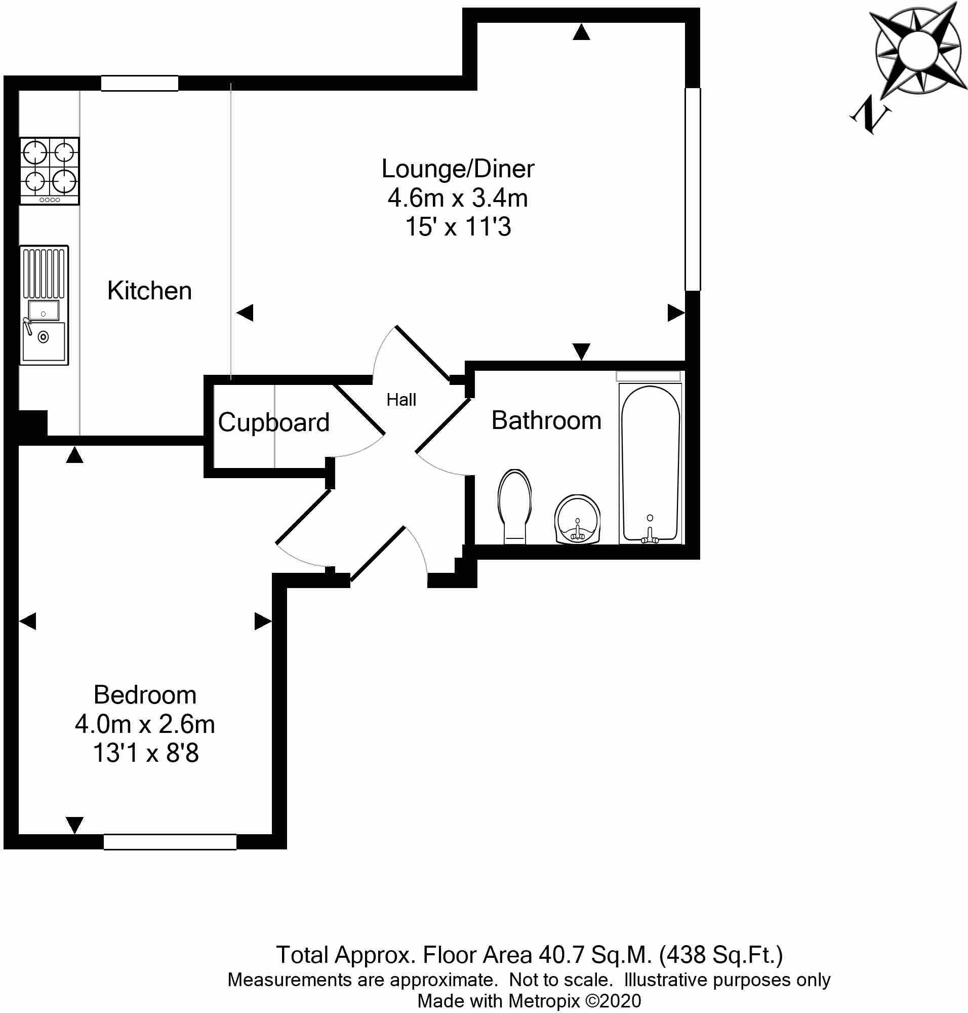 Marston Walk, Marnel Park, Basingstoke, RG24 floorplan