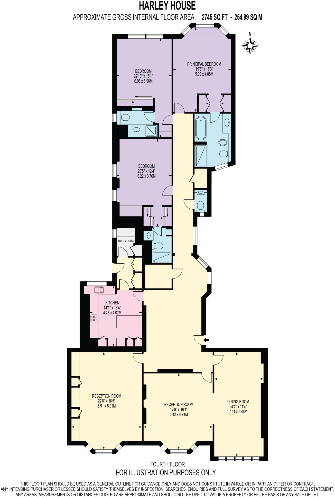 Harley House Marylebone Road, Regents Park, London, NW1 floorplan