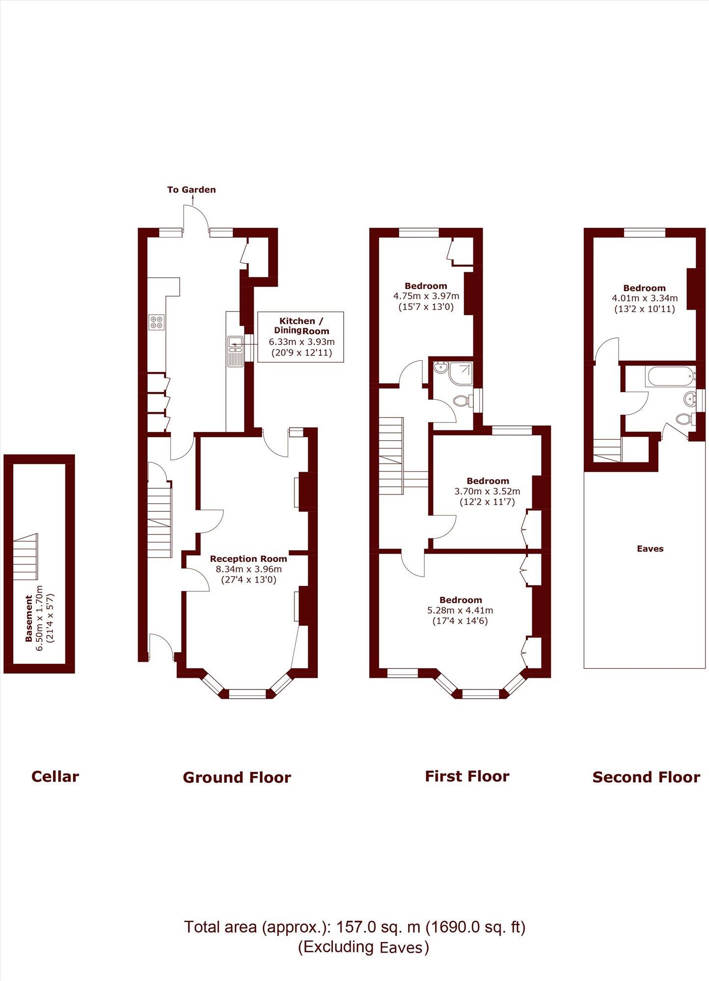 Canford Road, Between the Commons floorplan