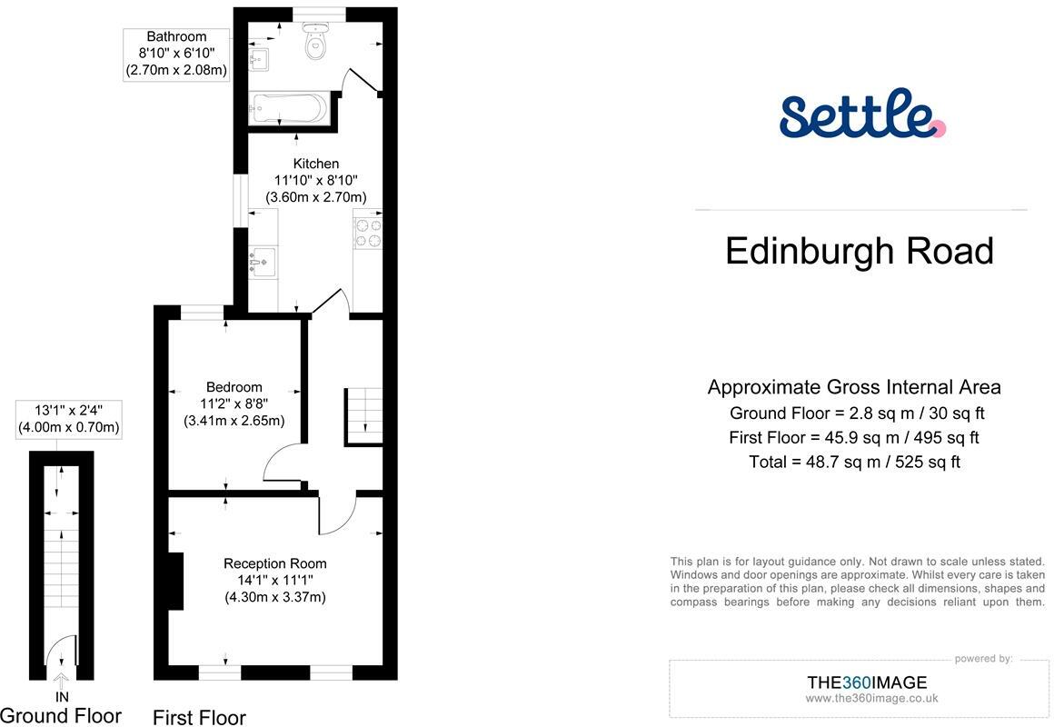 Edinburgh Road, Walthamstow, London floorplan