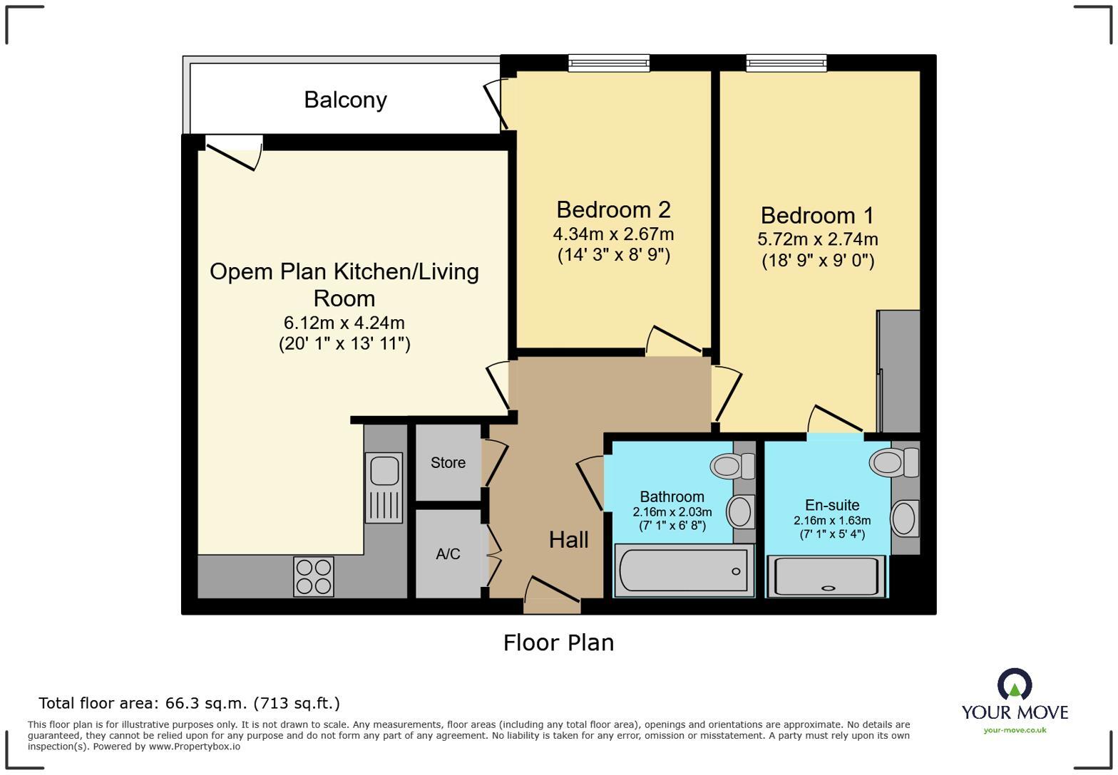 Regal Walk, Bexleyheath, DA6 floorplan