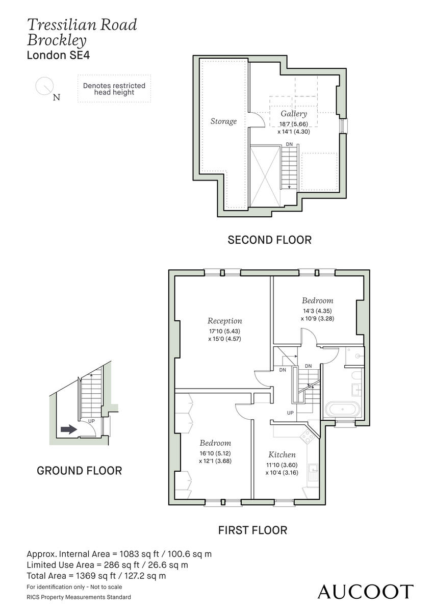 Tressillian Crescent, Brockley, London, SE4 floorplan
