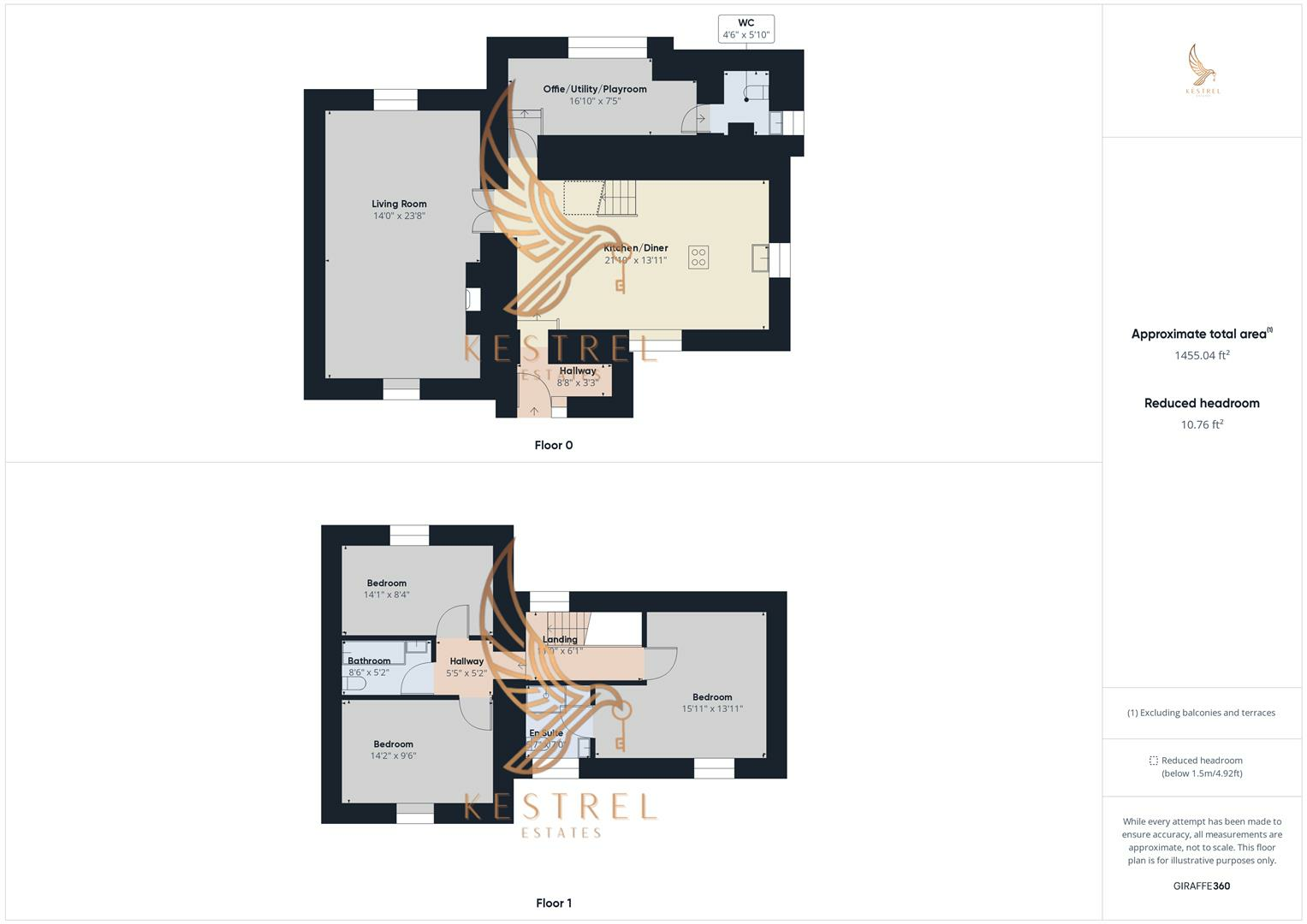 St. Georges Close, Upton floorplan