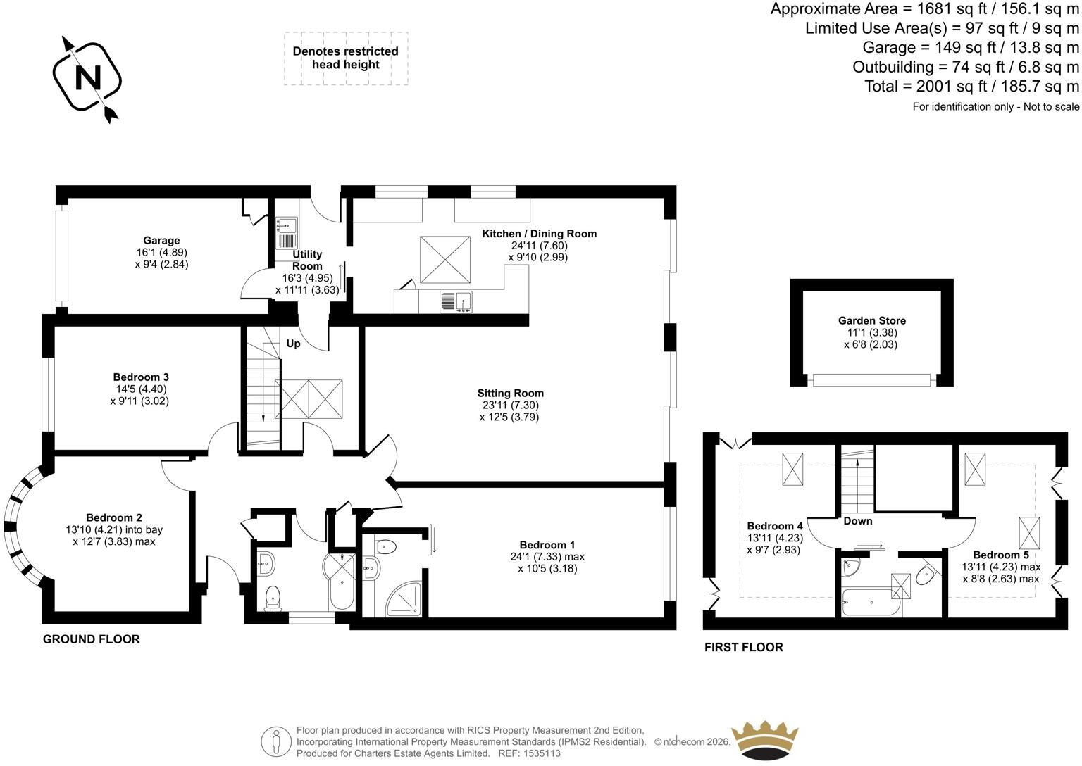 Little Drive, Ferring, Worthing, BN12 floorplan