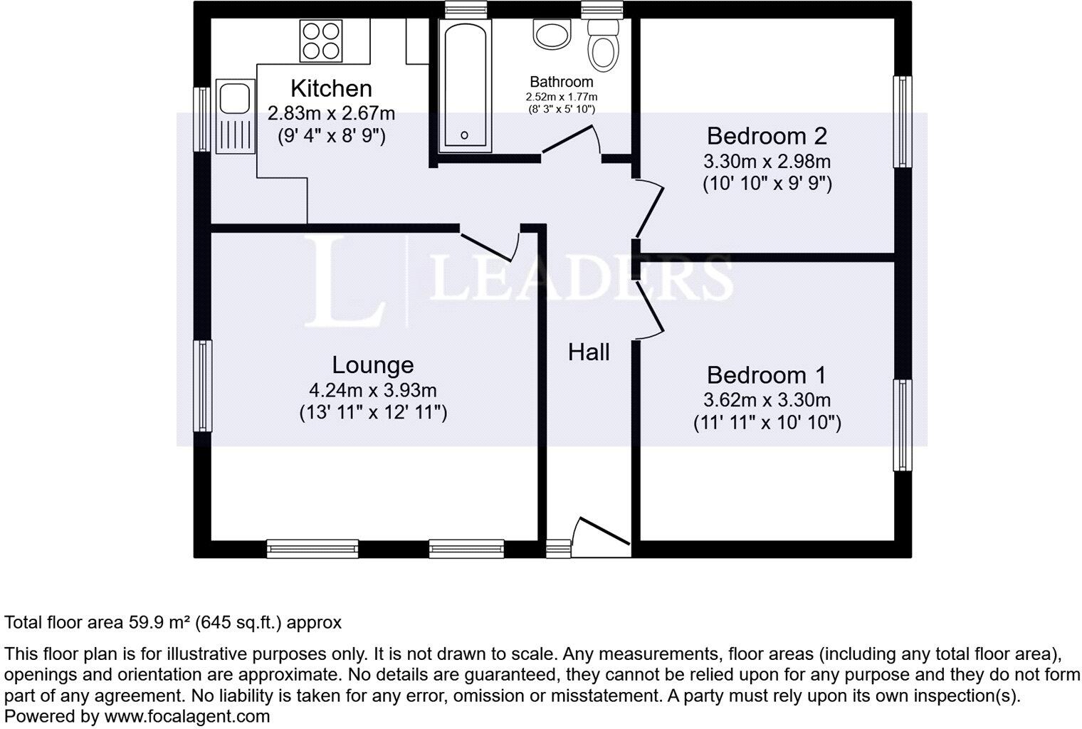 Lyminster Road, Wick, Littlehampton floorplan
