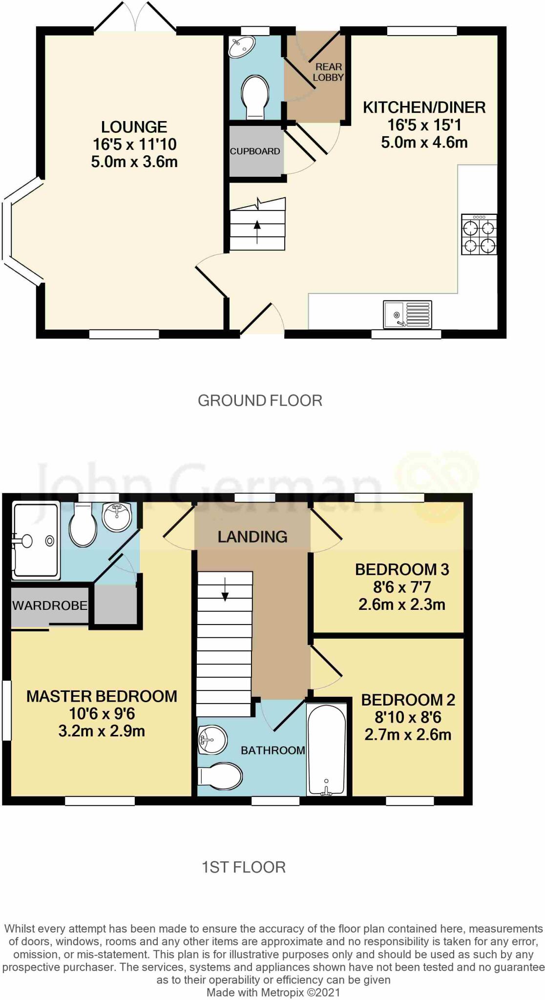 Sanders Way, Lichfield floorplan