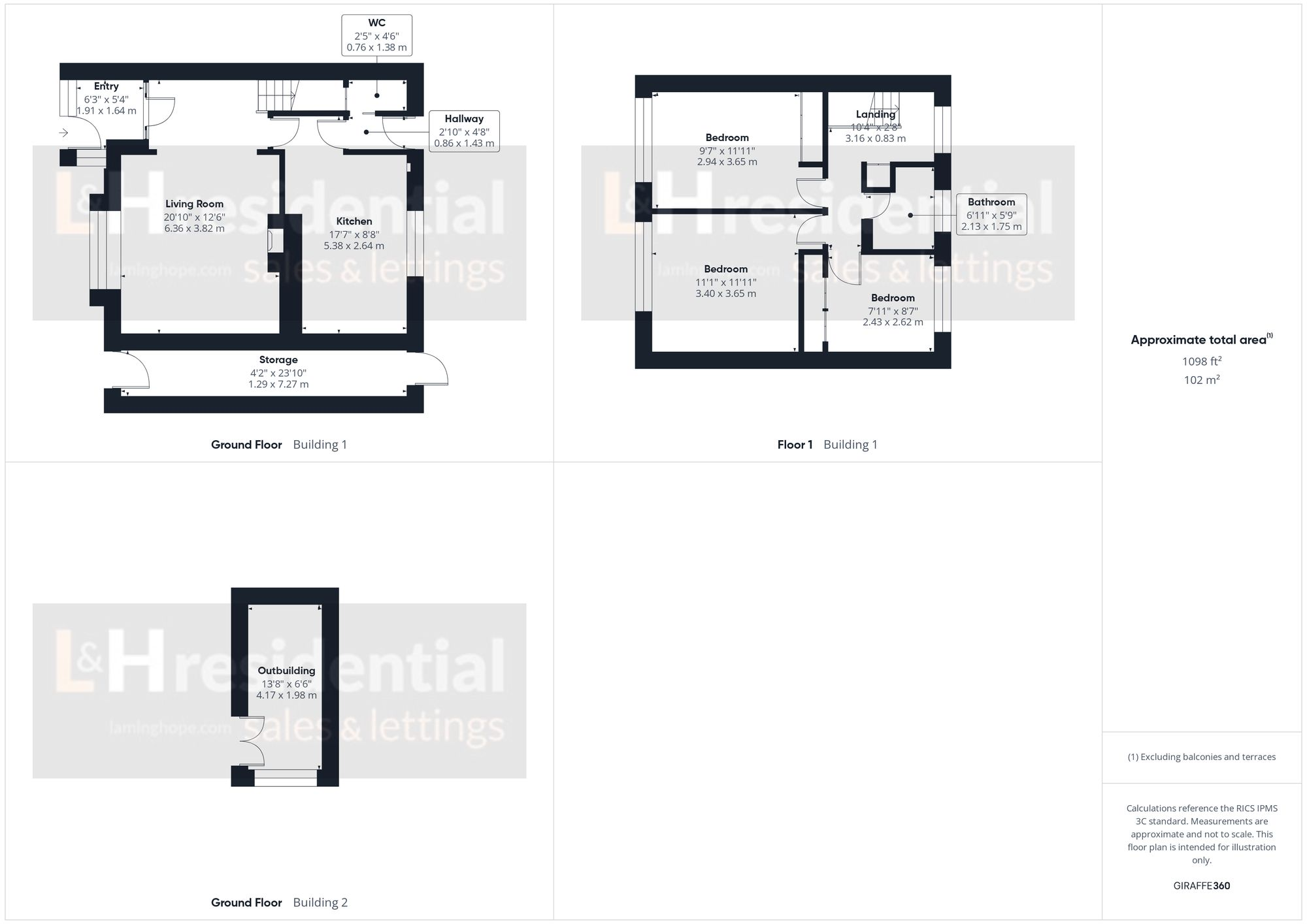 Penscroft Gardens, Borehamwood, WD6 floorplan