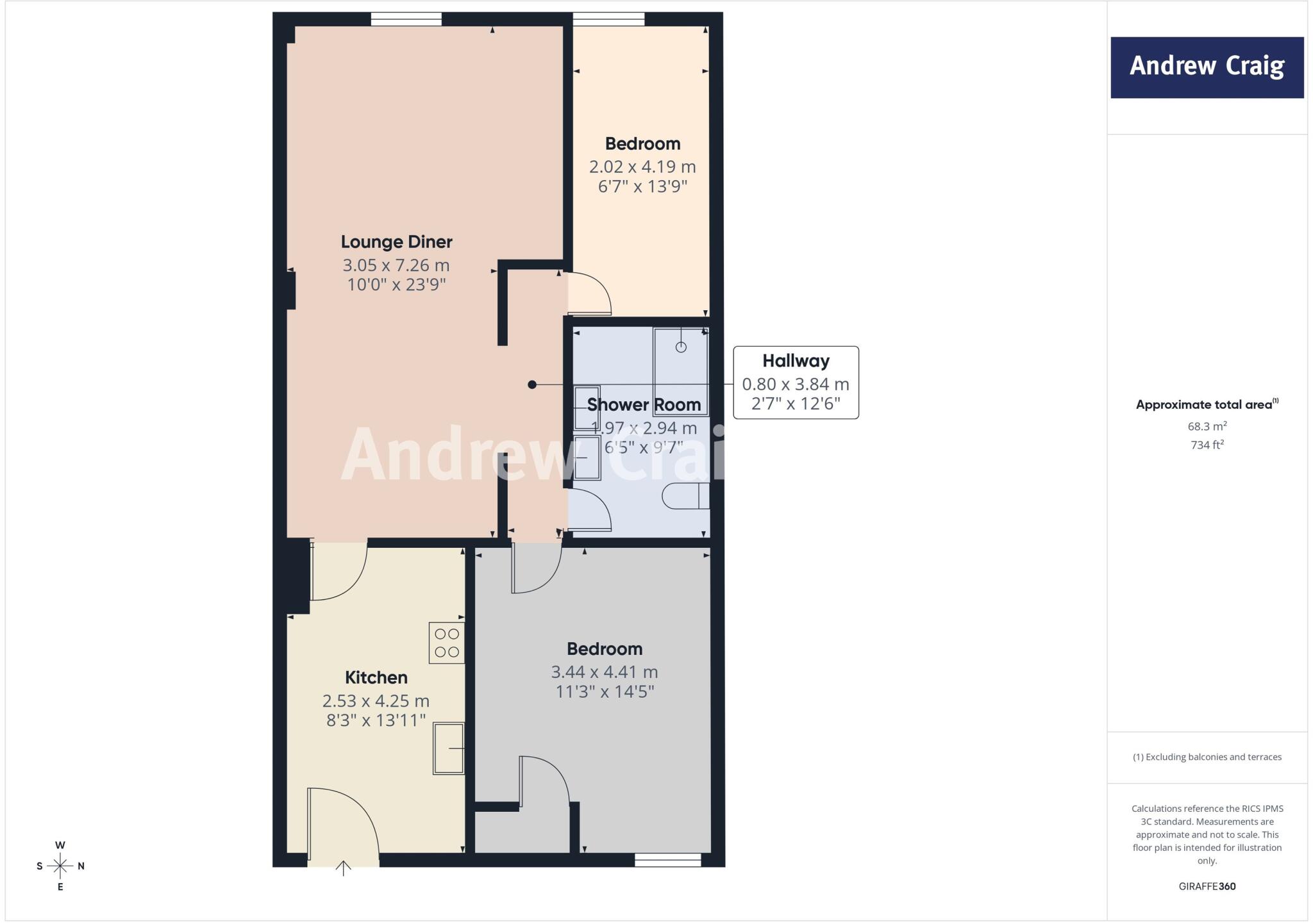 Capstan Court, Wrekenton floorplan