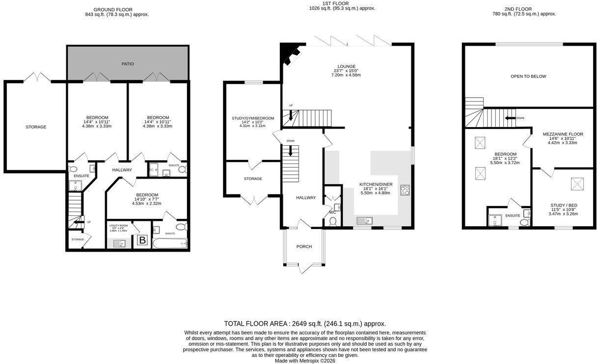 The Glen, Saundersfoot, SA69 floorplan