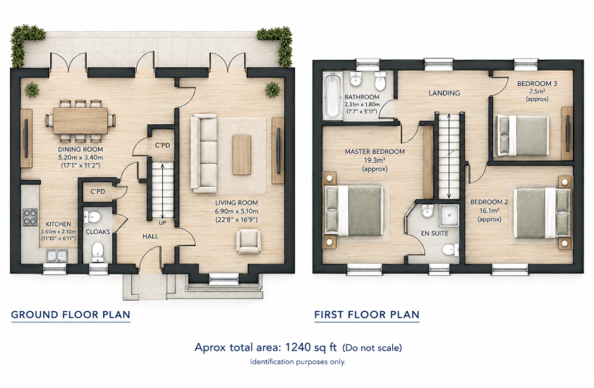 Plot 1, Land North of 2A, St Catherines Drive, Faversham, Kent floorplan