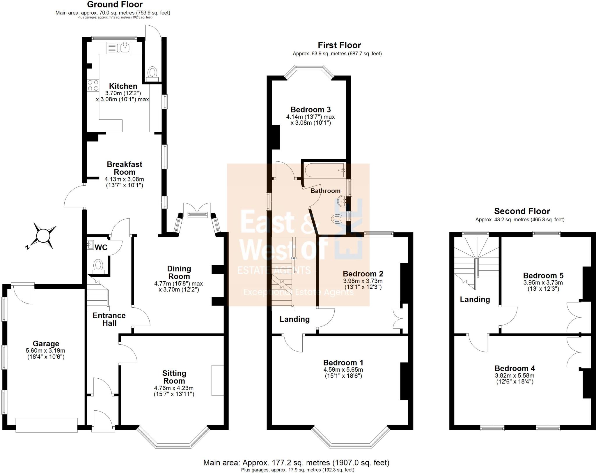 St Leonards, Exeter  floorplan