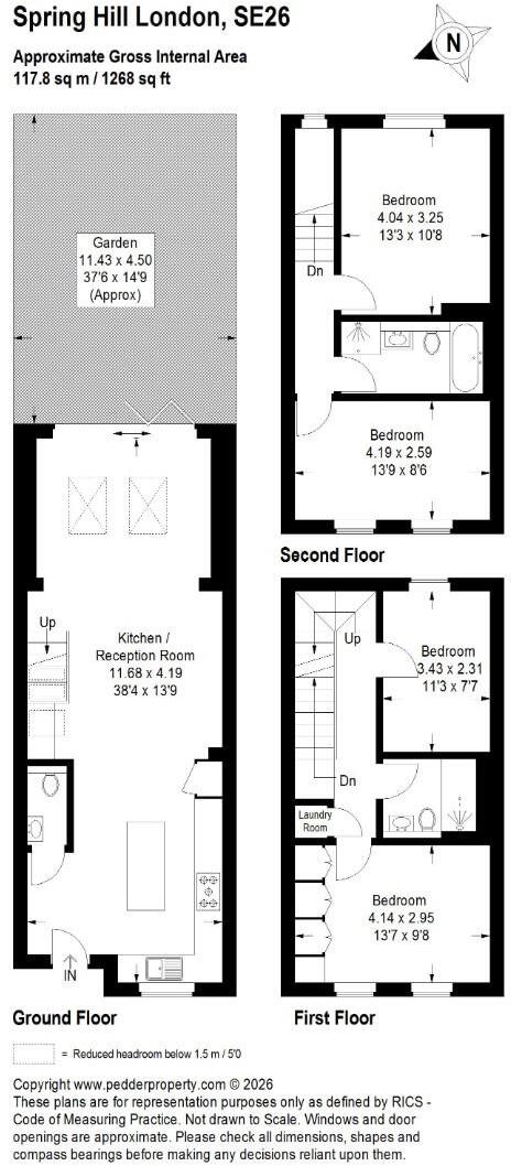 Spring Hill, Sydenham, London, SE26 floorplan