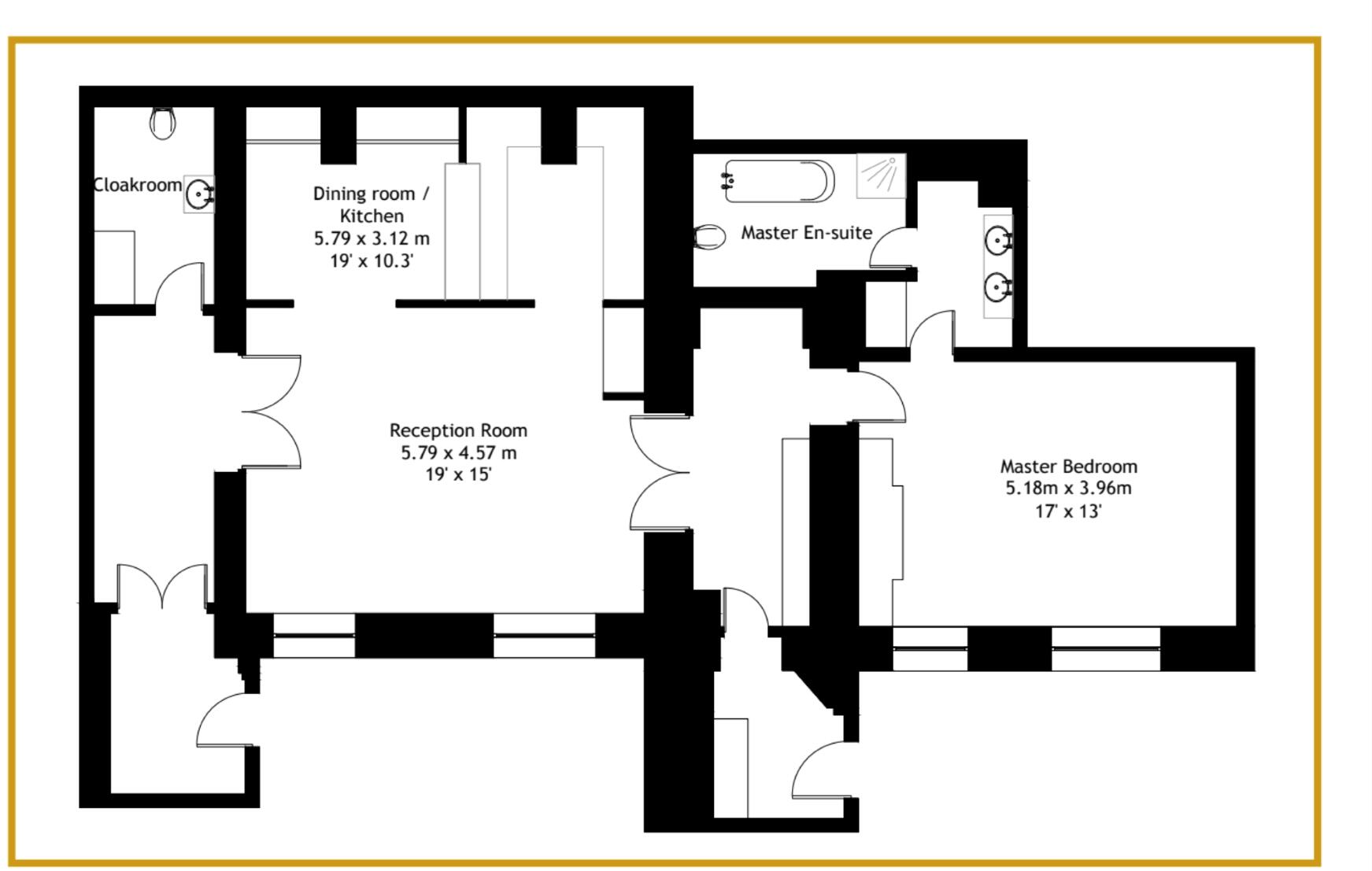 Hyde Park Gate, South Kensington, London, SW7 floorplan
