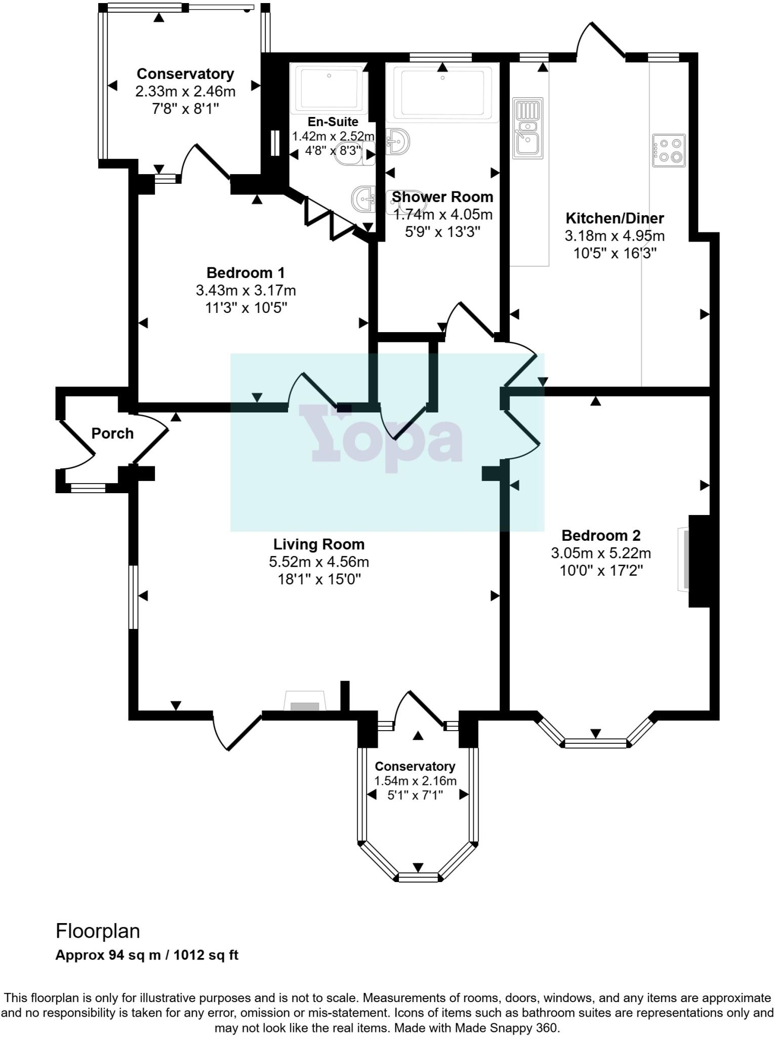 Somerton Road, Langport, TA10 floorplan