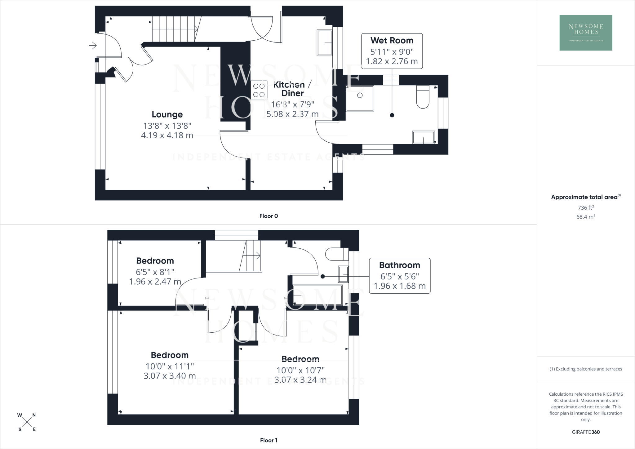 Nant Eos, Holywell floorplan