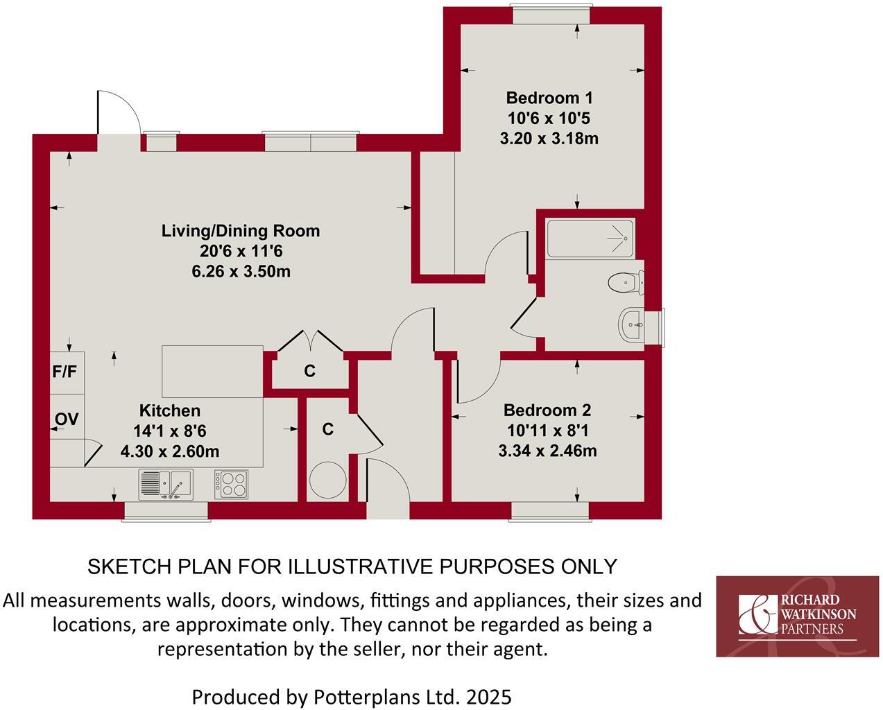 Sage Gardens, Easthorpe floorplan