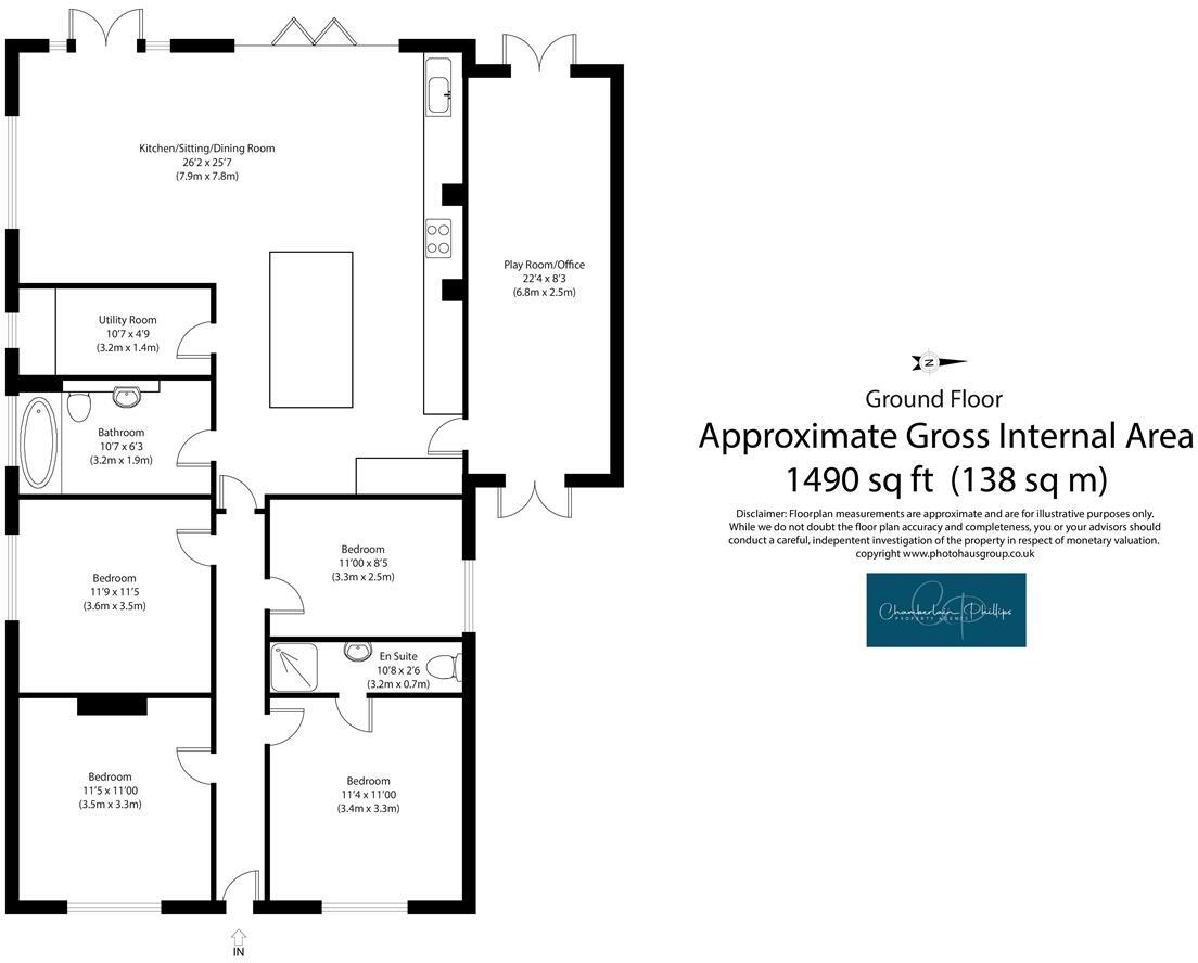 Brantham Hill, Brantham floorplan