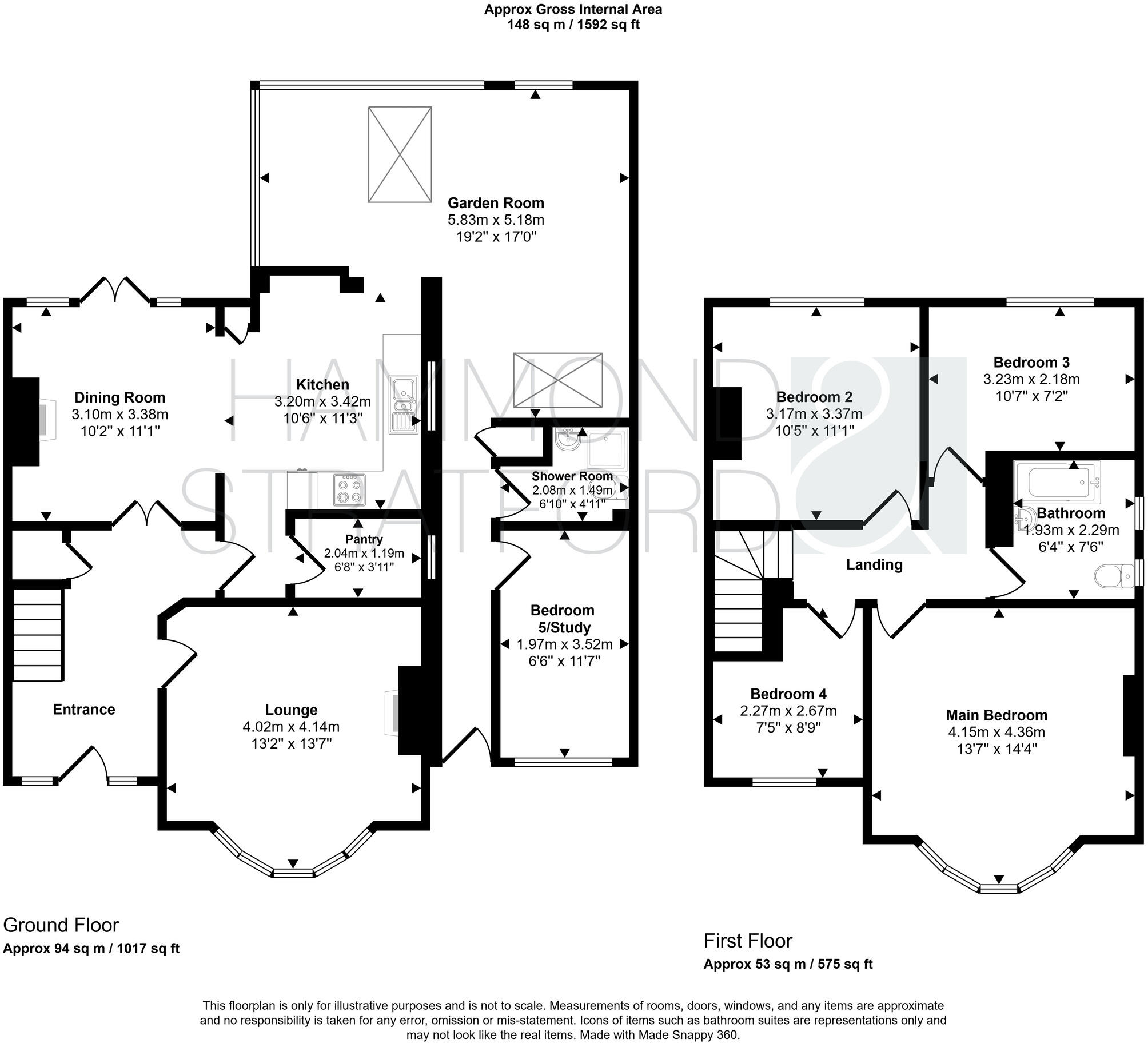 Eaton Street, Eaton floorplan