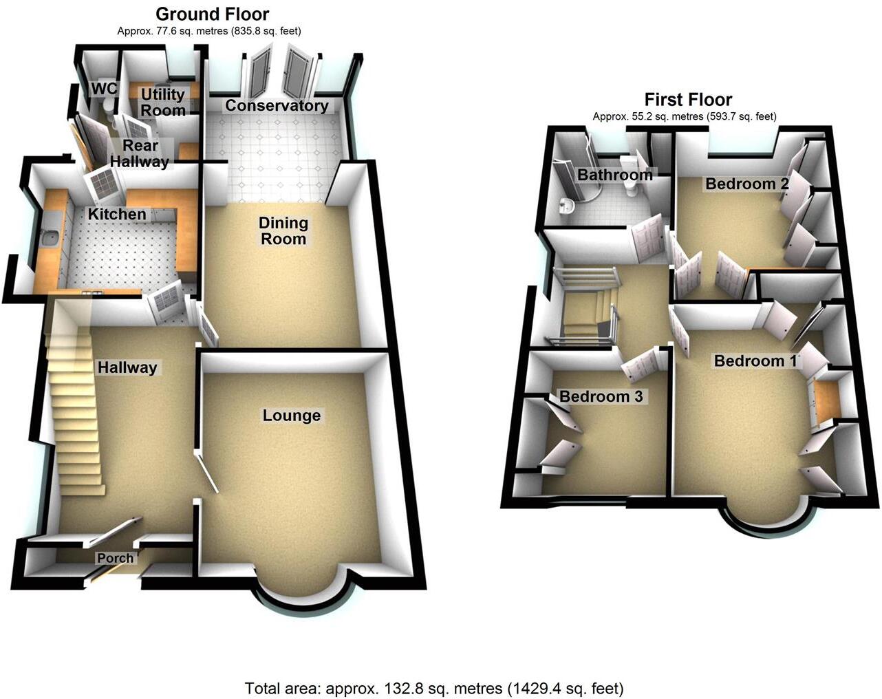 Mold Road, Cefn-Y-Bedd, Wrexham floorplan