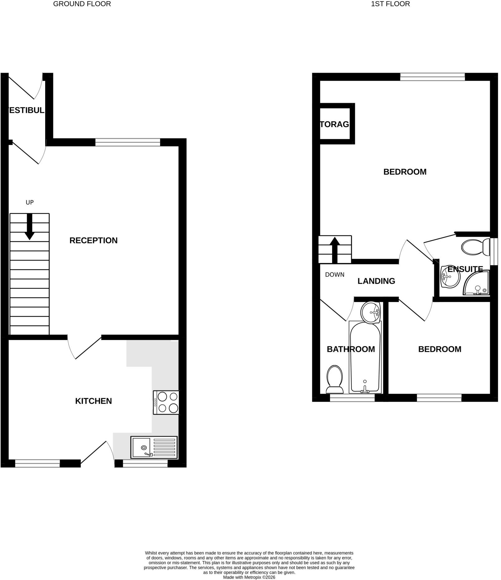 Drakes Croft,  Preston, PR2 floorplan