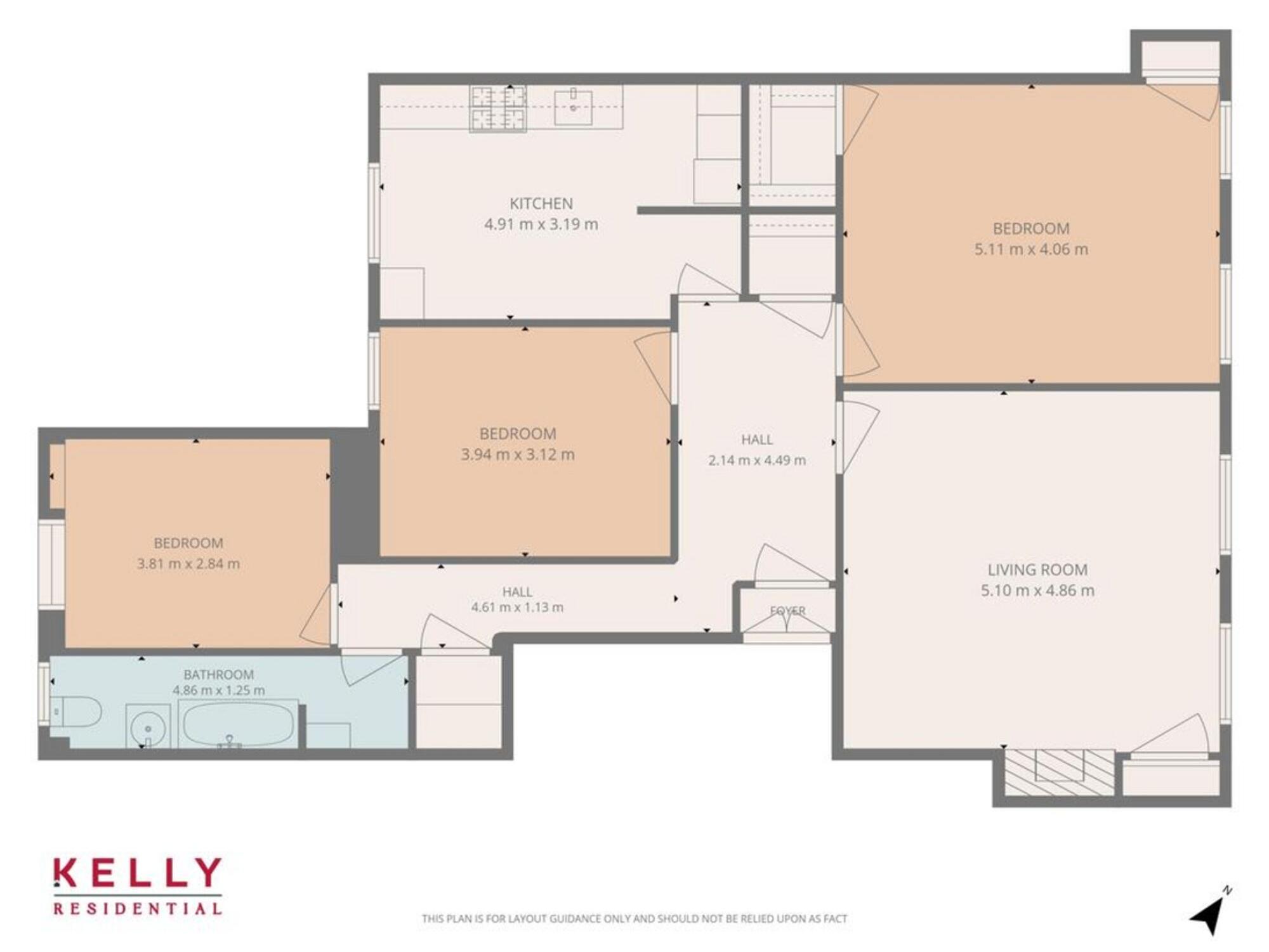 Nithsdale Road, Glasgow, G41 floorplan