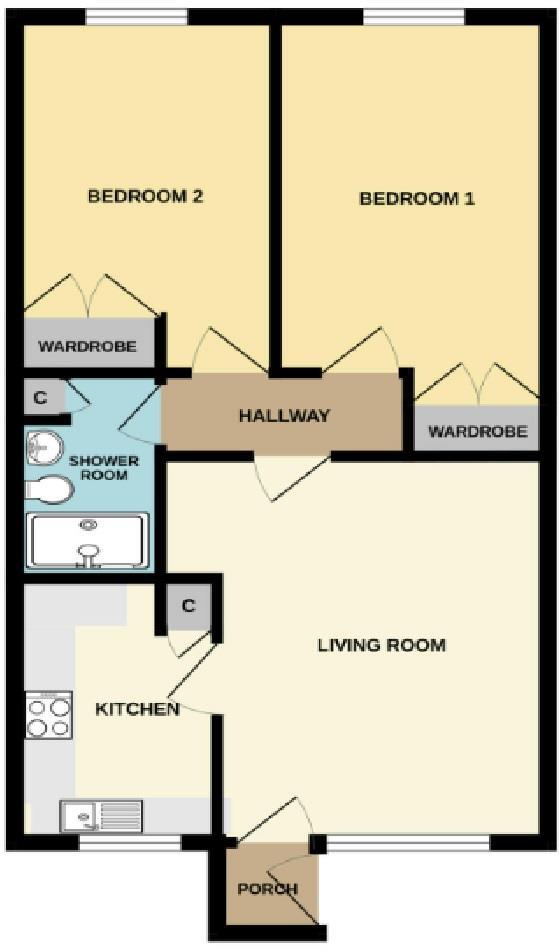 Carnegie North, Northam floorplan
