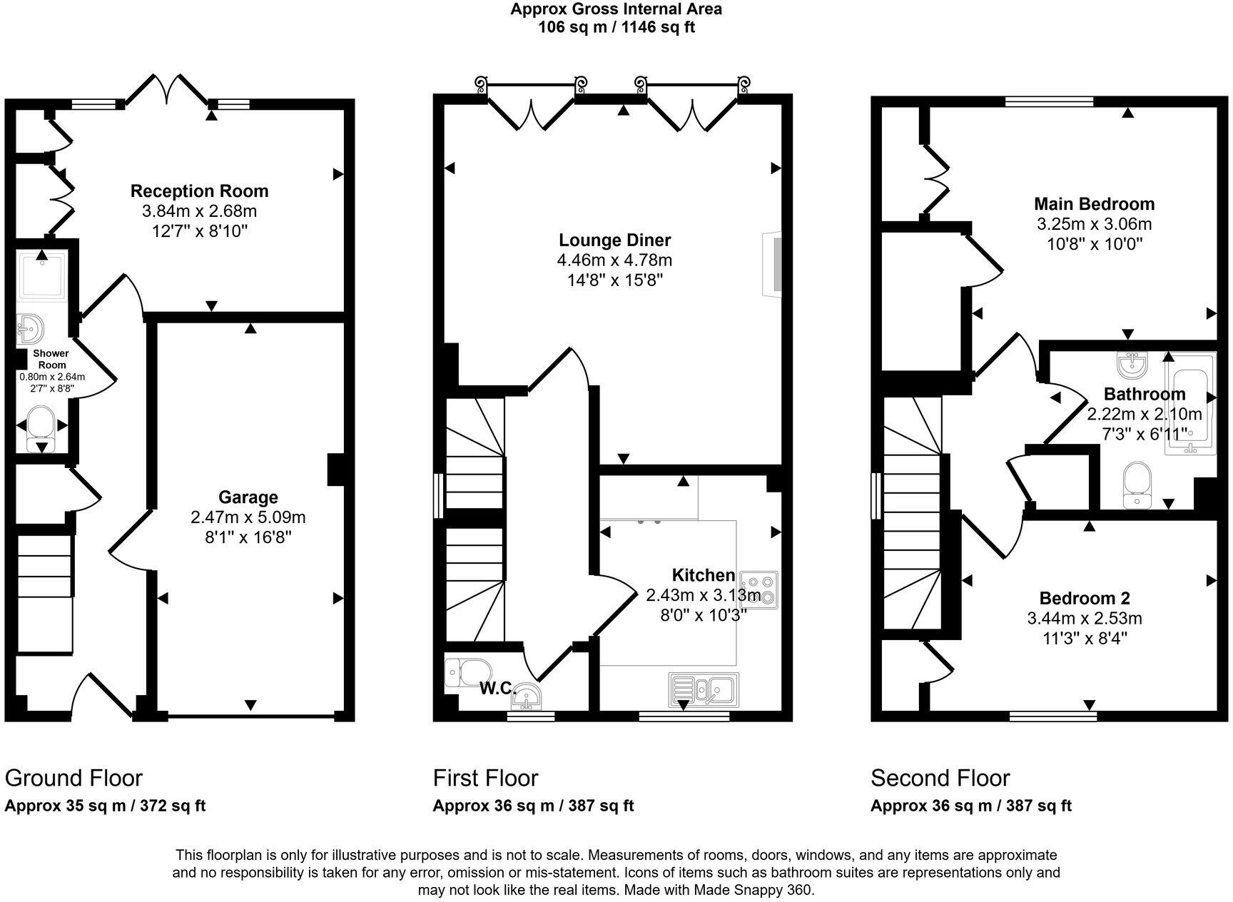 Broad Street, Great Cambourne, CB23 floorplan