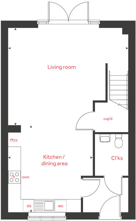 Bennetts Rd, 
Keresley, 
Coventry, 
CV7 8QD floorplan