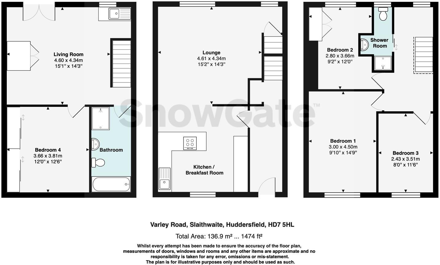 Varley Road, Slaithwaite HD7 floorplan