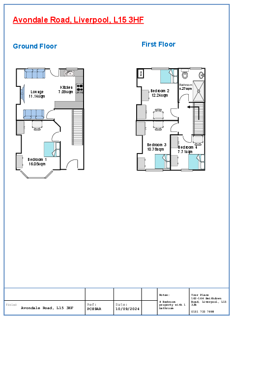 Avondale Road, Liverpool floorplan