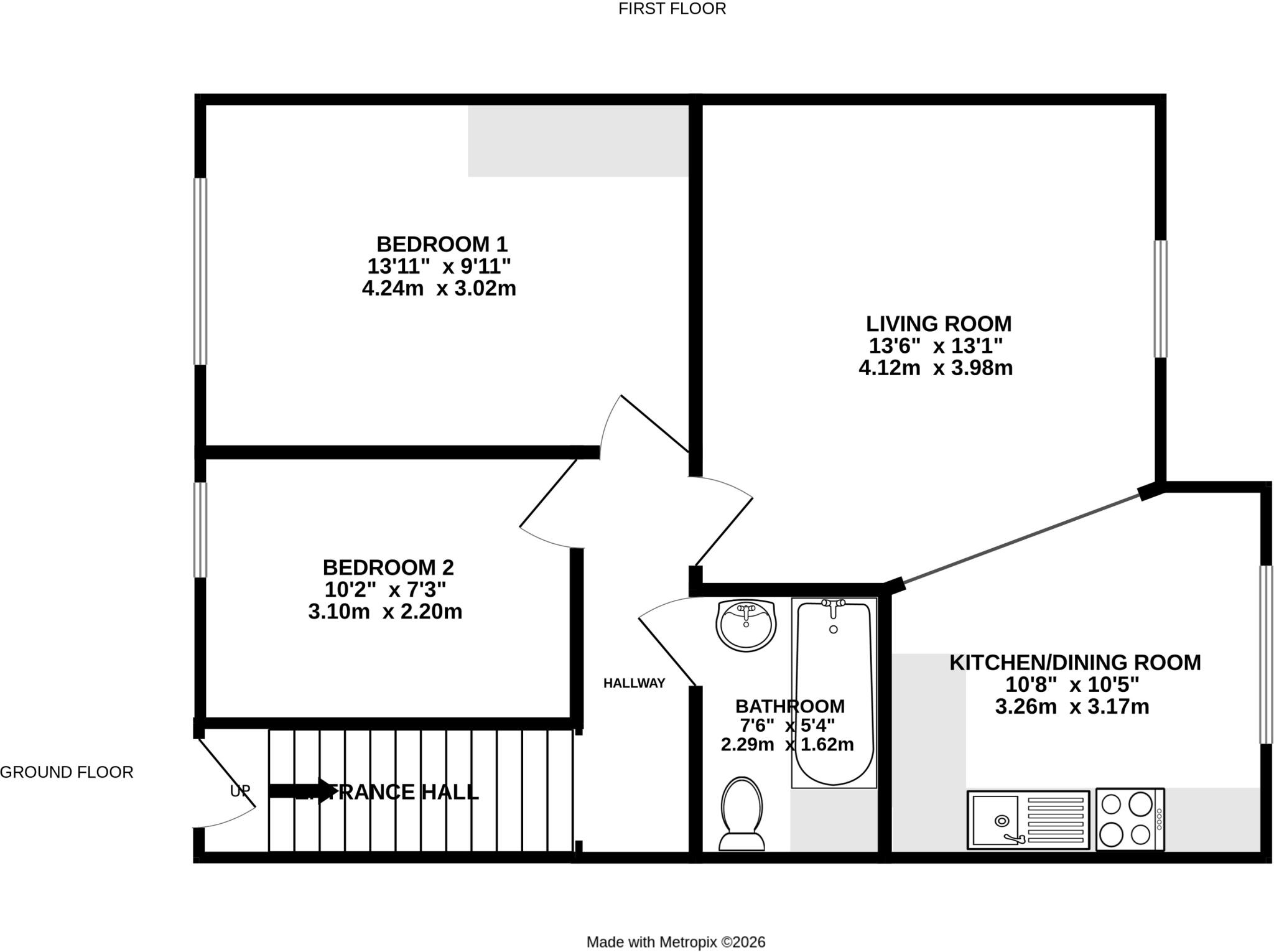 Tarka Court, Fore Street, , North Tawton, EX20 floorplan