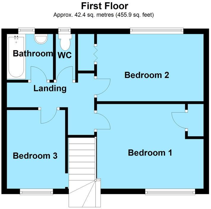 Maino Crescent, Lutterworth, LE17 floorplan