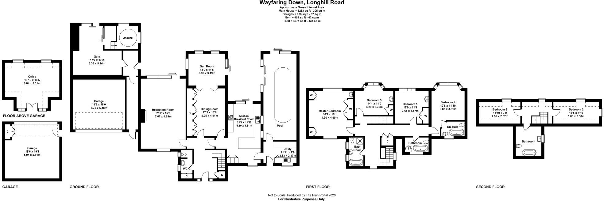 Longhill Road, Ovingdean, Brighton, East Sussex, BN2 floorplan