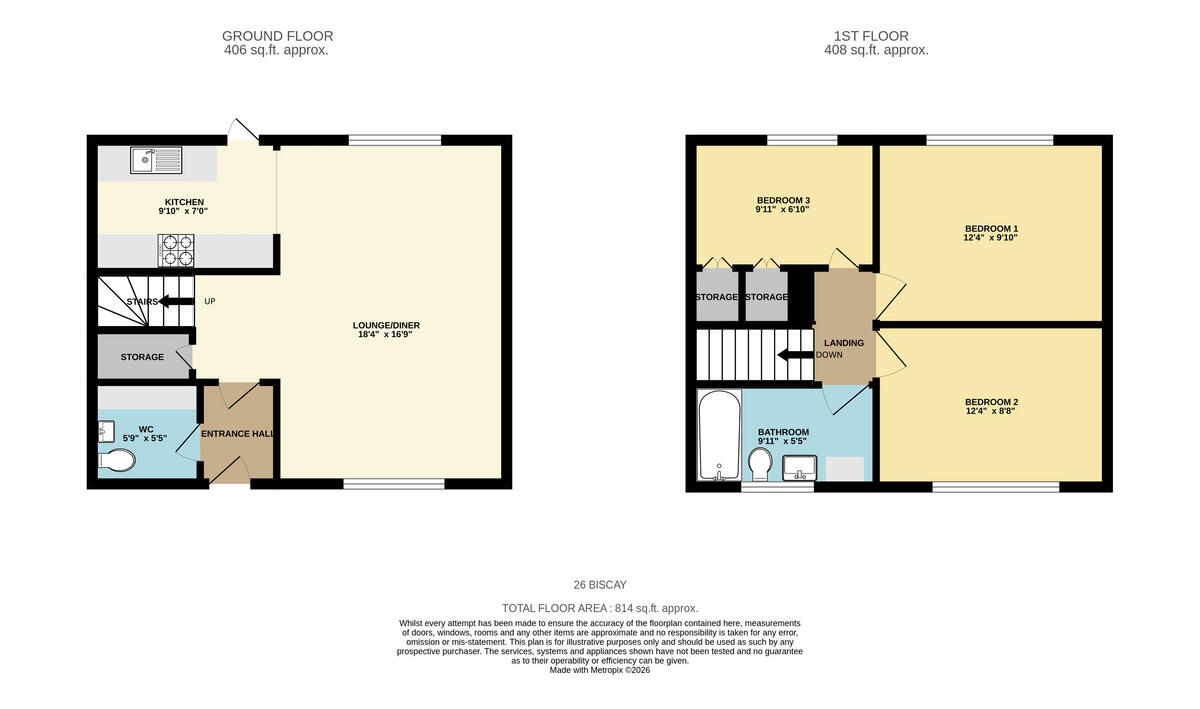 Biscay, Southend-on-sea, SS2 floorplan