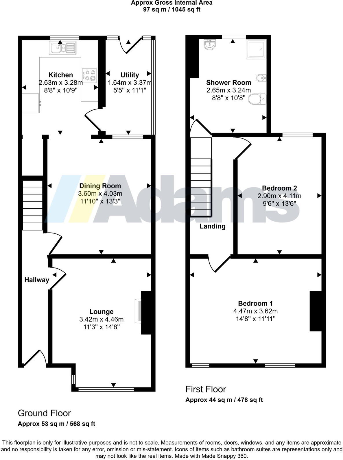 Morley Road, Warrington, WA4 6EU floorplan