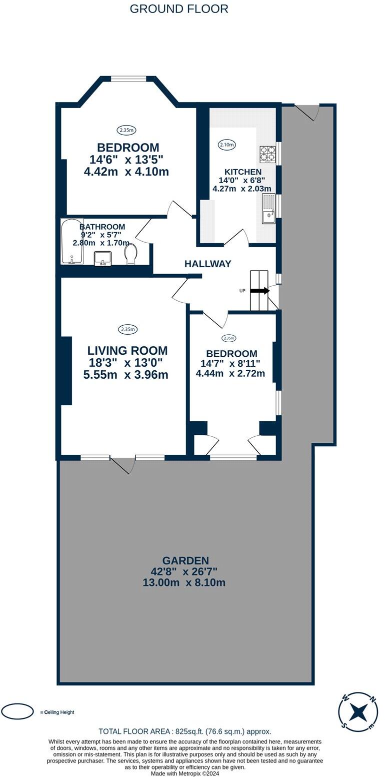 St. Cuthberts Road, Kilburn, NW2 floorplan
