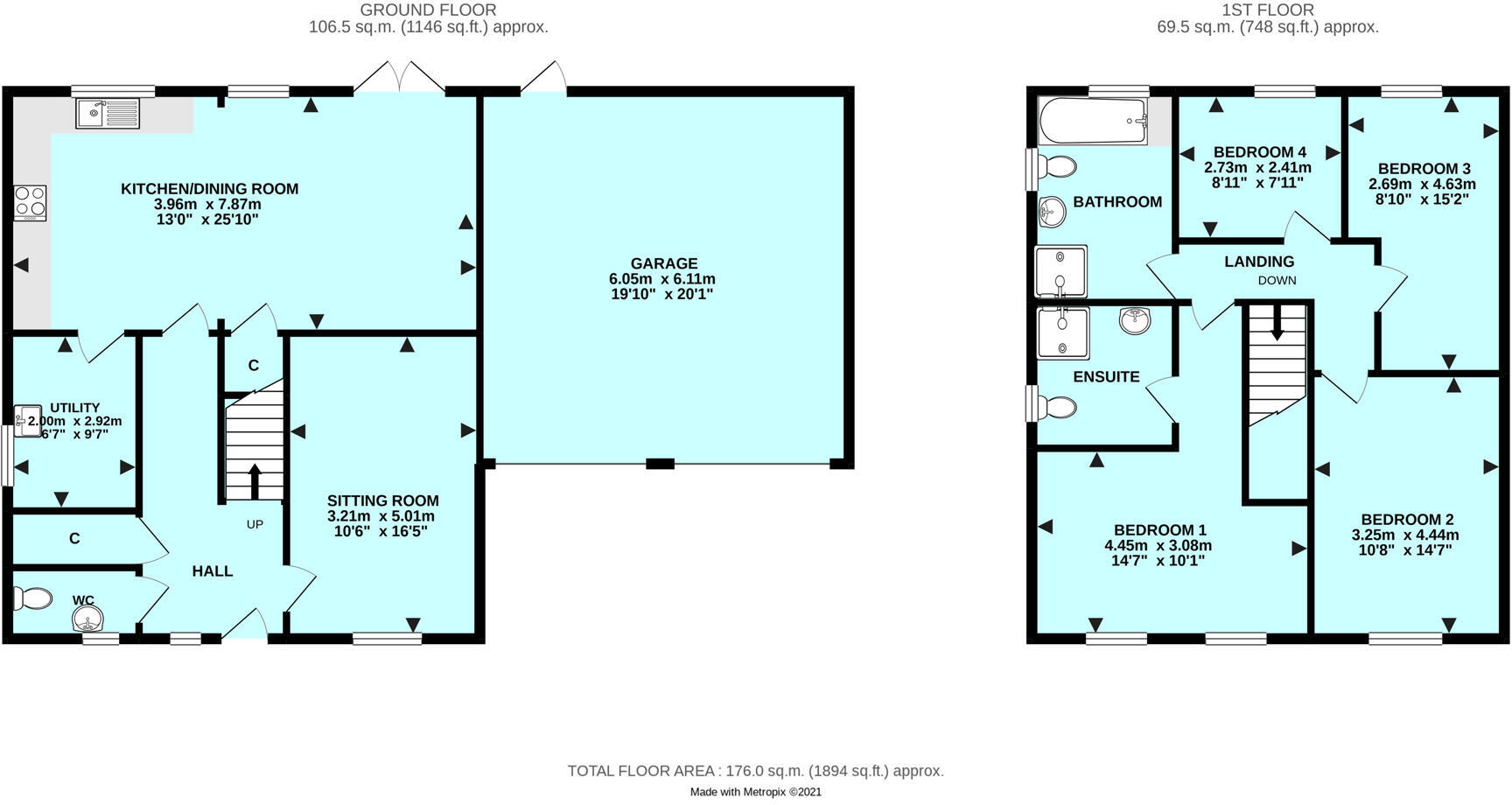 Stoates Mill, Watchet floorplan