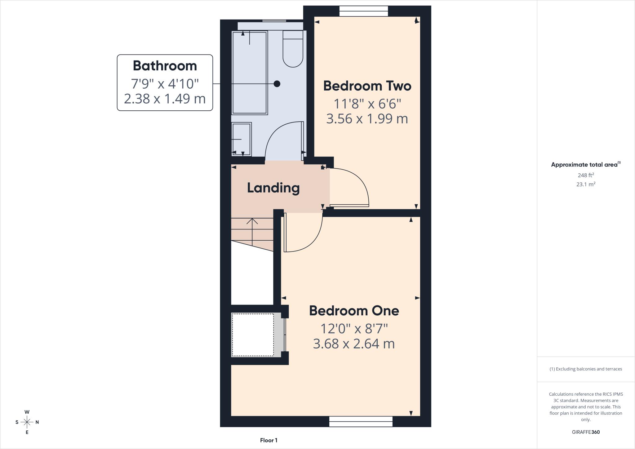 Herbert Street, Taunton floorplan